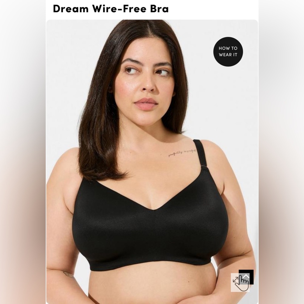 40F wire-free Torrid bra